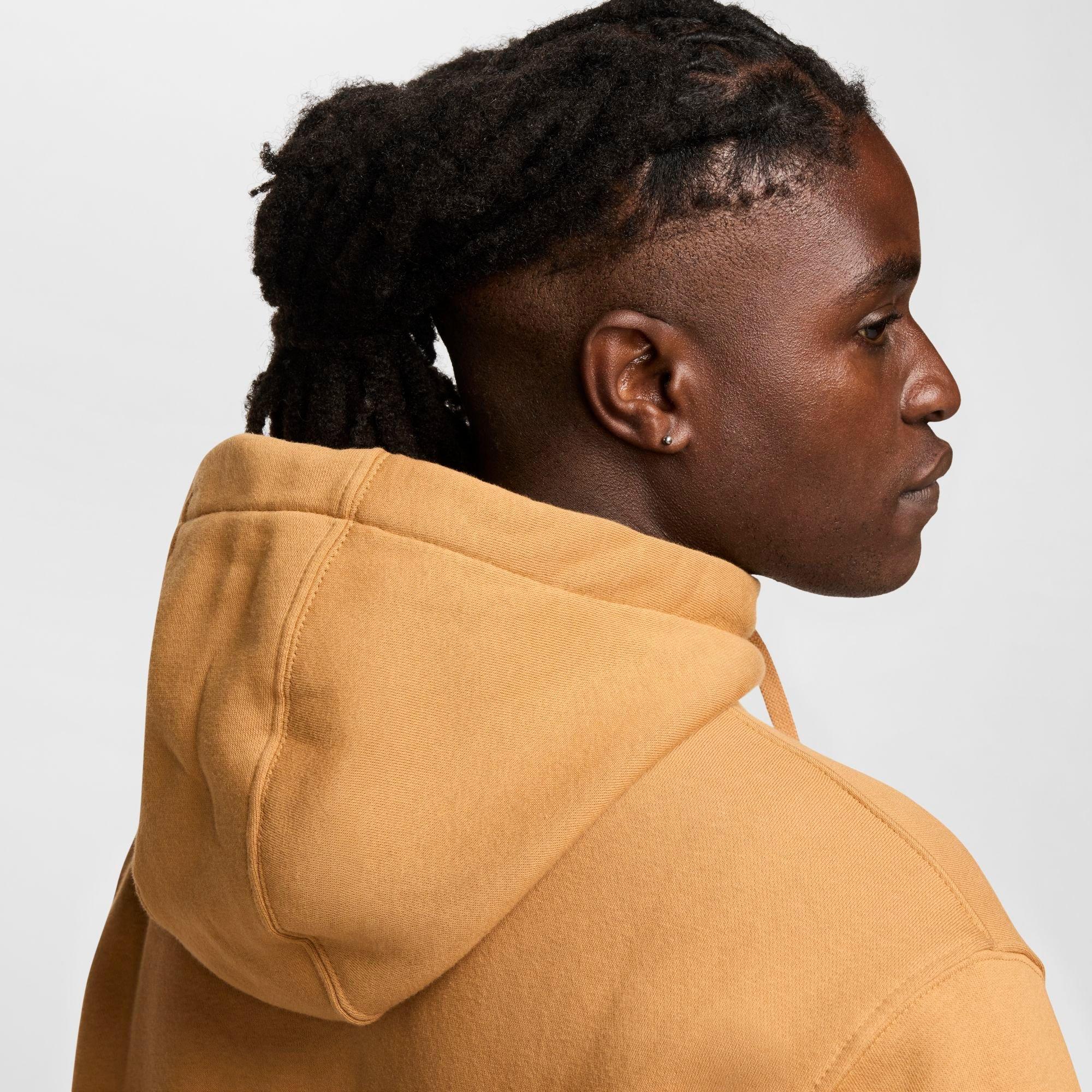 Nithtke Sportswear Club Fleece Full-Zip Hoodie - Flax/Flax/White