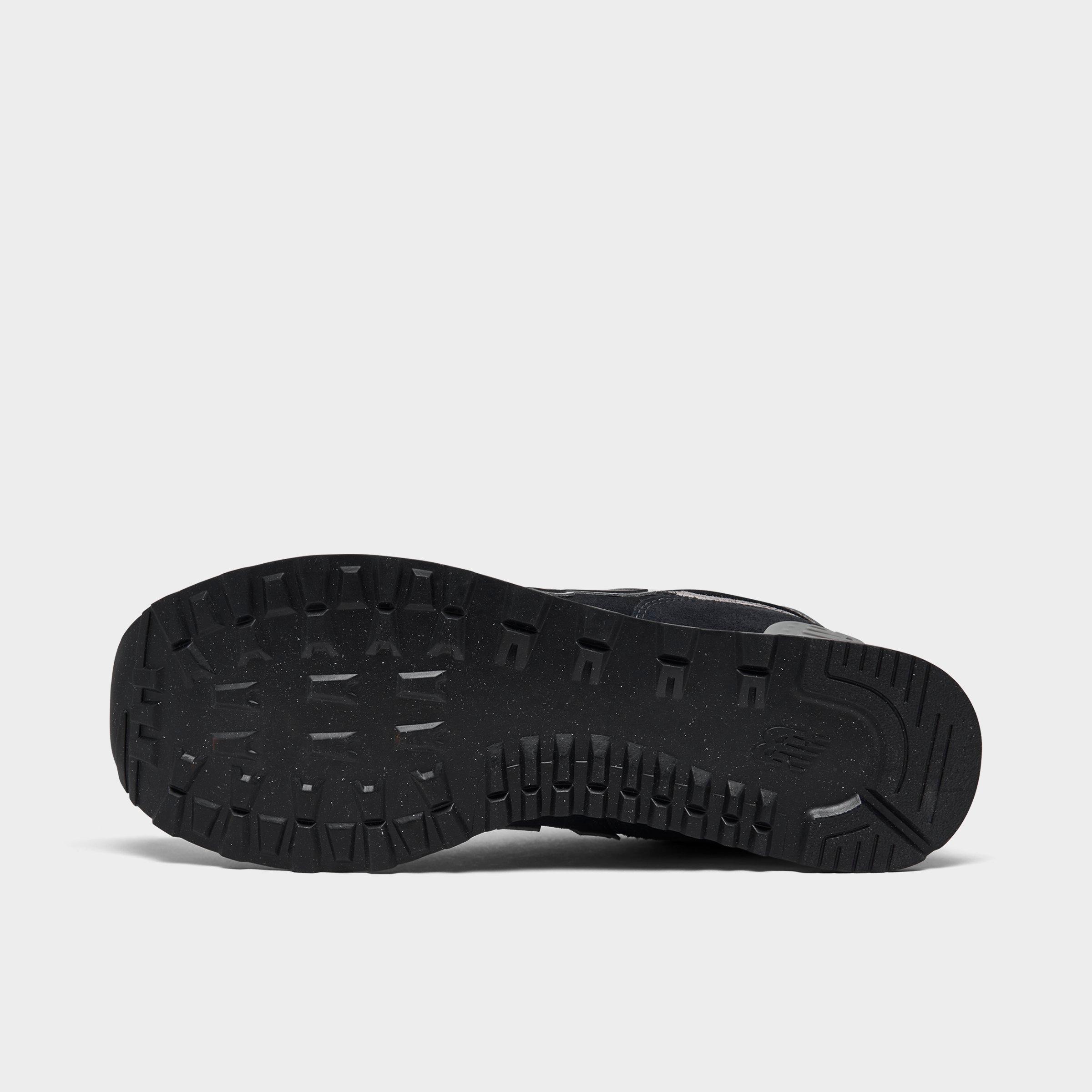 Men's New Balance 574 Core Casual Shoes - Black/White - view 6