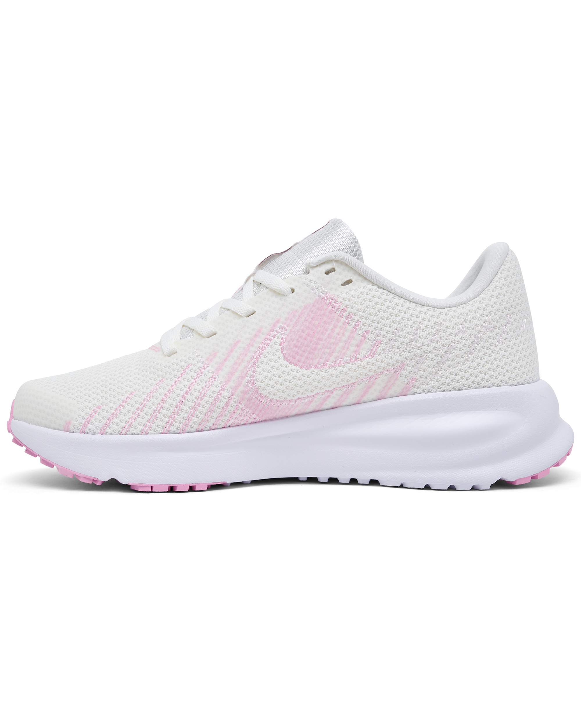 Nike Women's Run Defy Running Sneakers from Finish Line - Sail, Pink Smoke