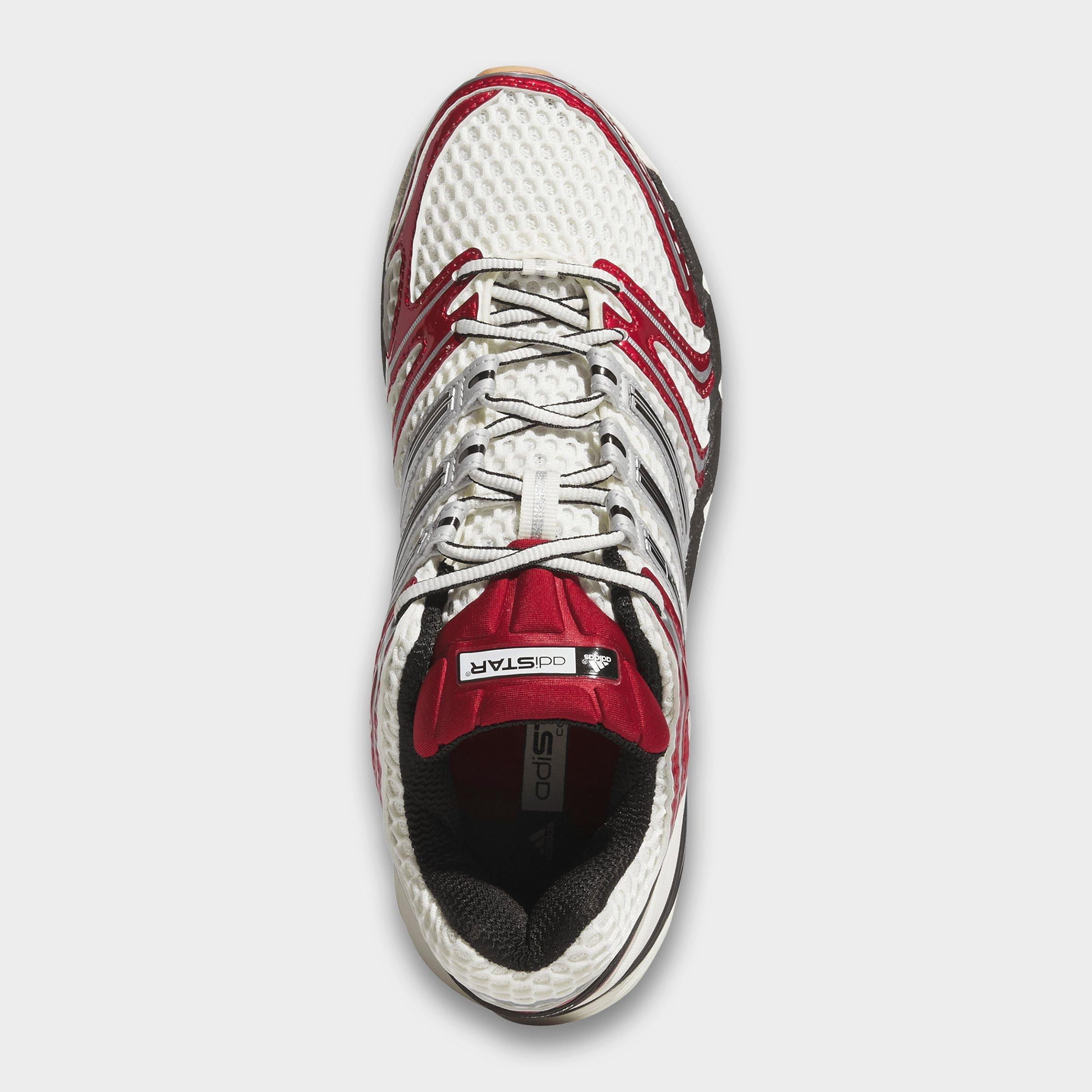 Men's adidas Adistar Control 5 Casual Shoes - Part 1 - Off White/Core Black/Team Victory Red - Top view