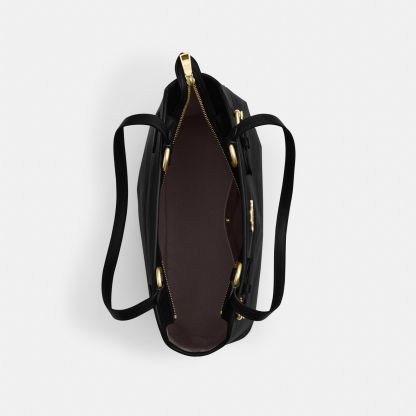 Easton Tote Bag - Gold/Black - view 3
