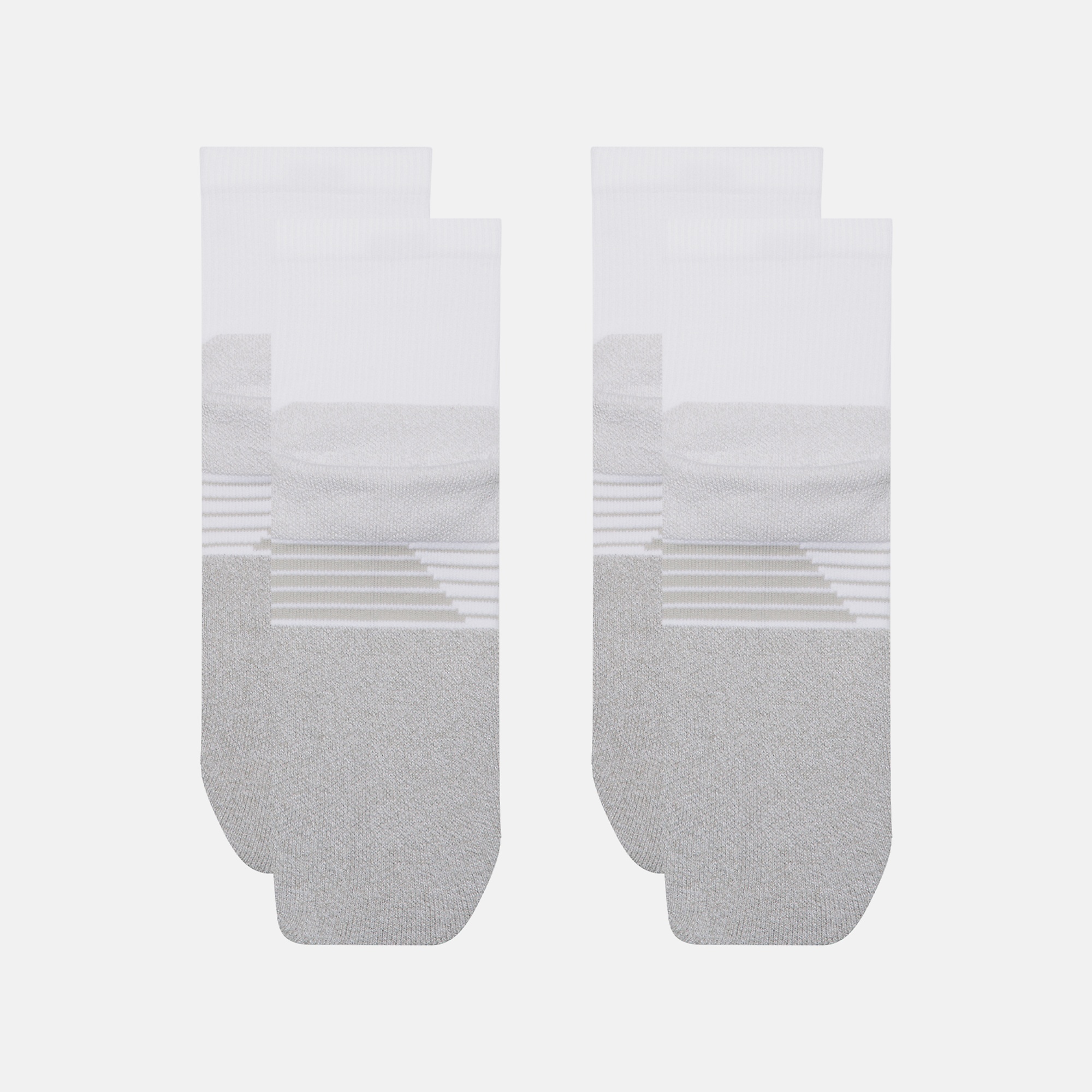New Balance Pro Training Cushion QTR Socks 2 Pack, LAS25142WT
