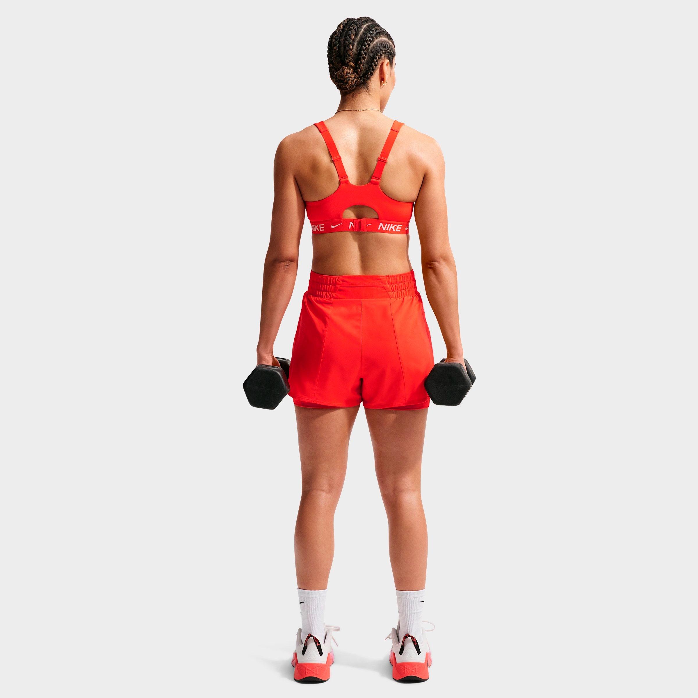 Women's Nithtke Dri-FIT Indy High Support Sports Bra - Light Crimson