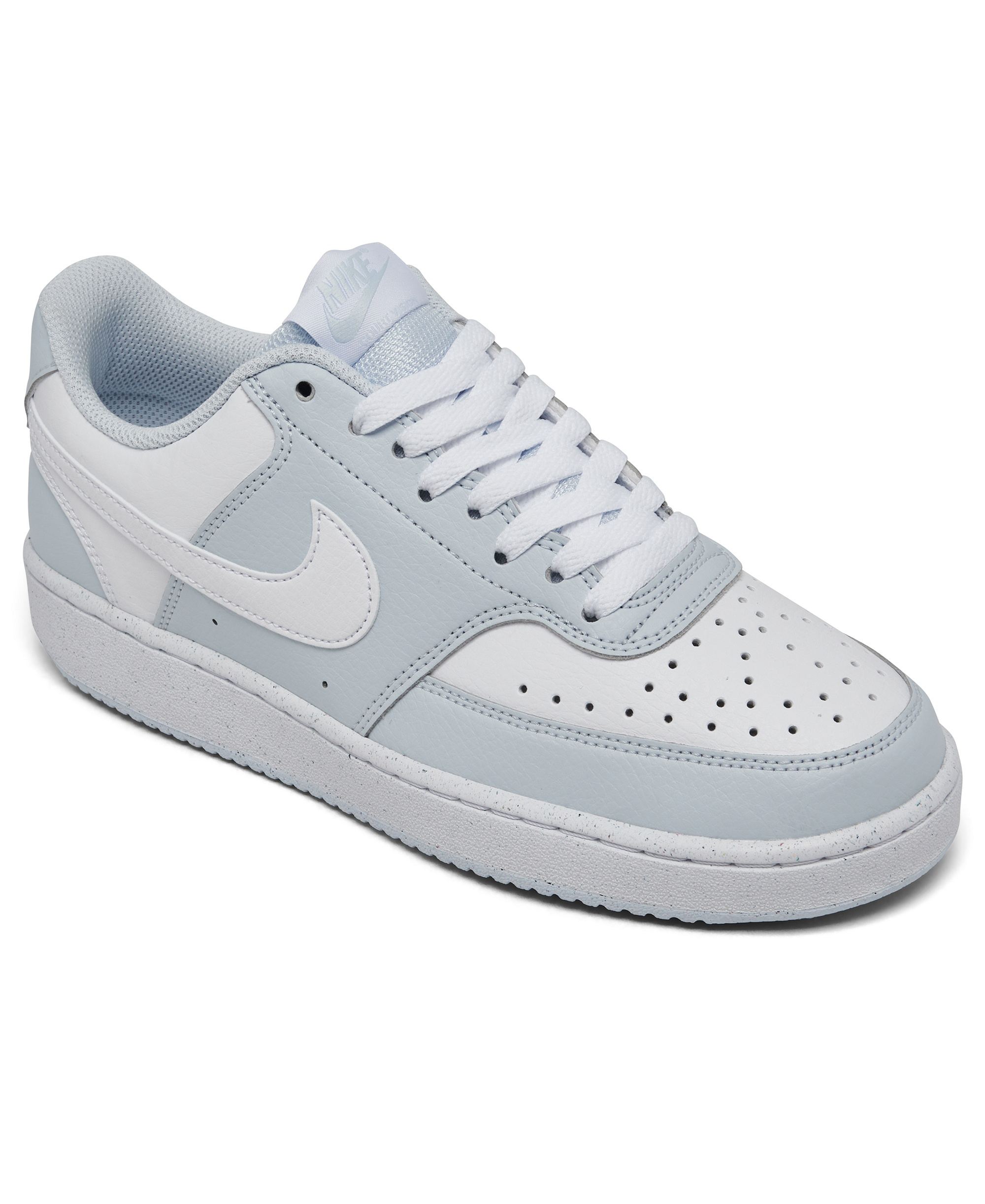 Nike Women's Court Vision Low Next Nature Casual Sneakers from Finish Line - Grey, White