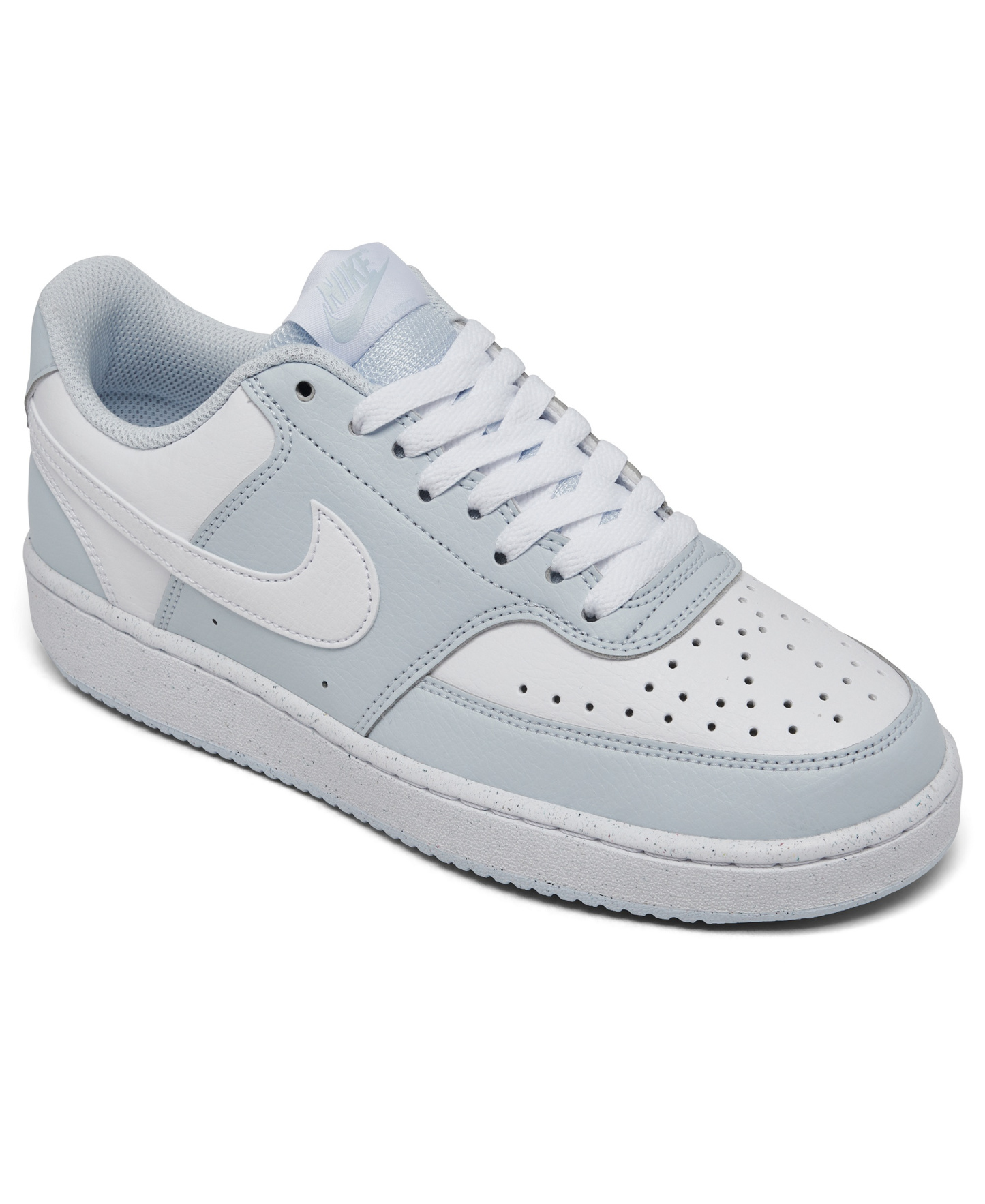 Nike Women's Court Vision Low Next Nature Casual Sneakers from Finish Line - Grey, White
