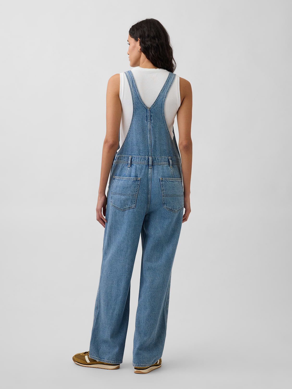Loose Overalls - Medium wash