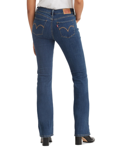 Levi's Women's Casual Classic Mid Rise Bootcut Jeans - Lapis Wave