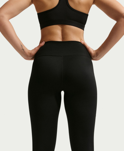 Nike Women's One High-Waist 7/8-Leggings - Black/White