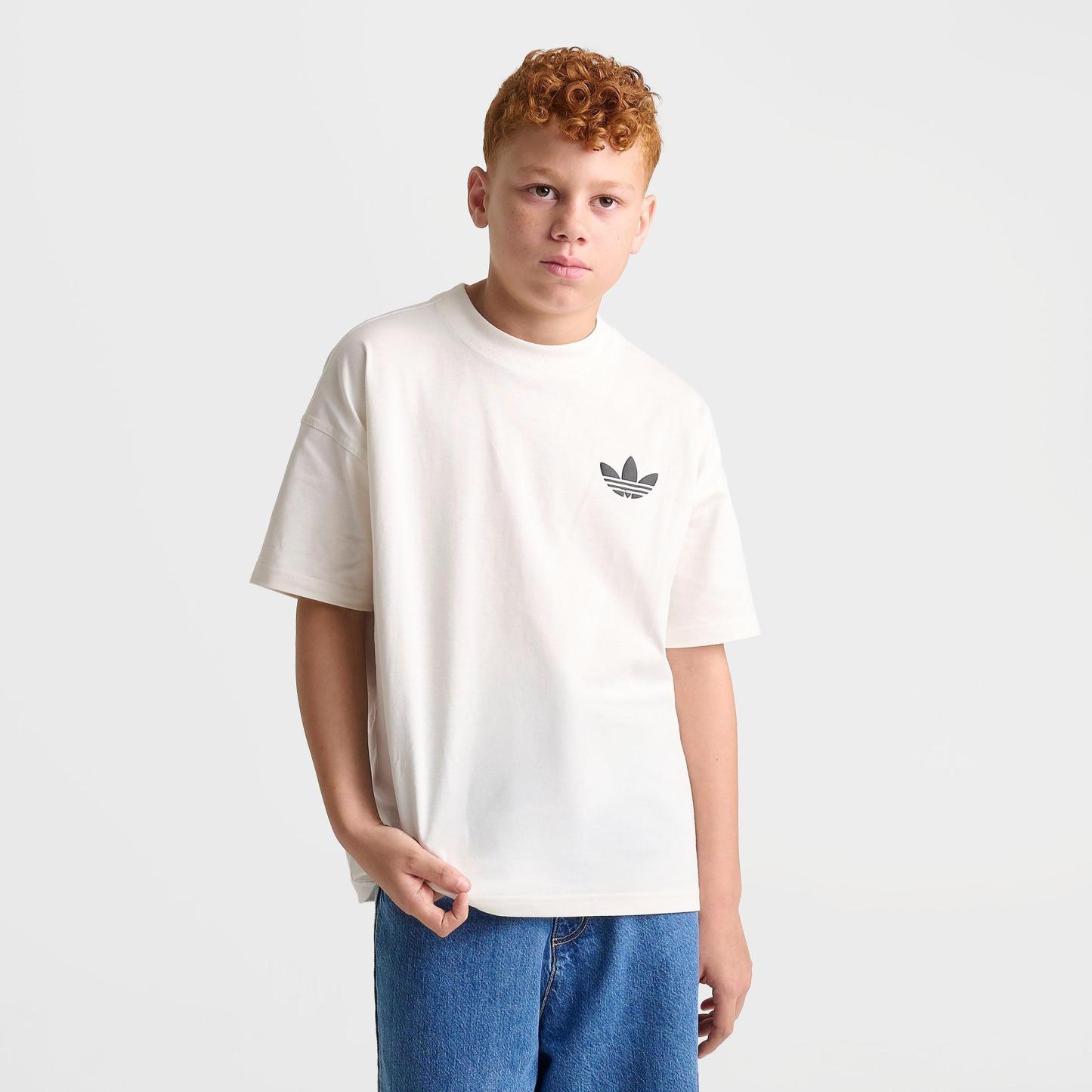 Big Kids' adidas Originals Store Front T-Shirt - White