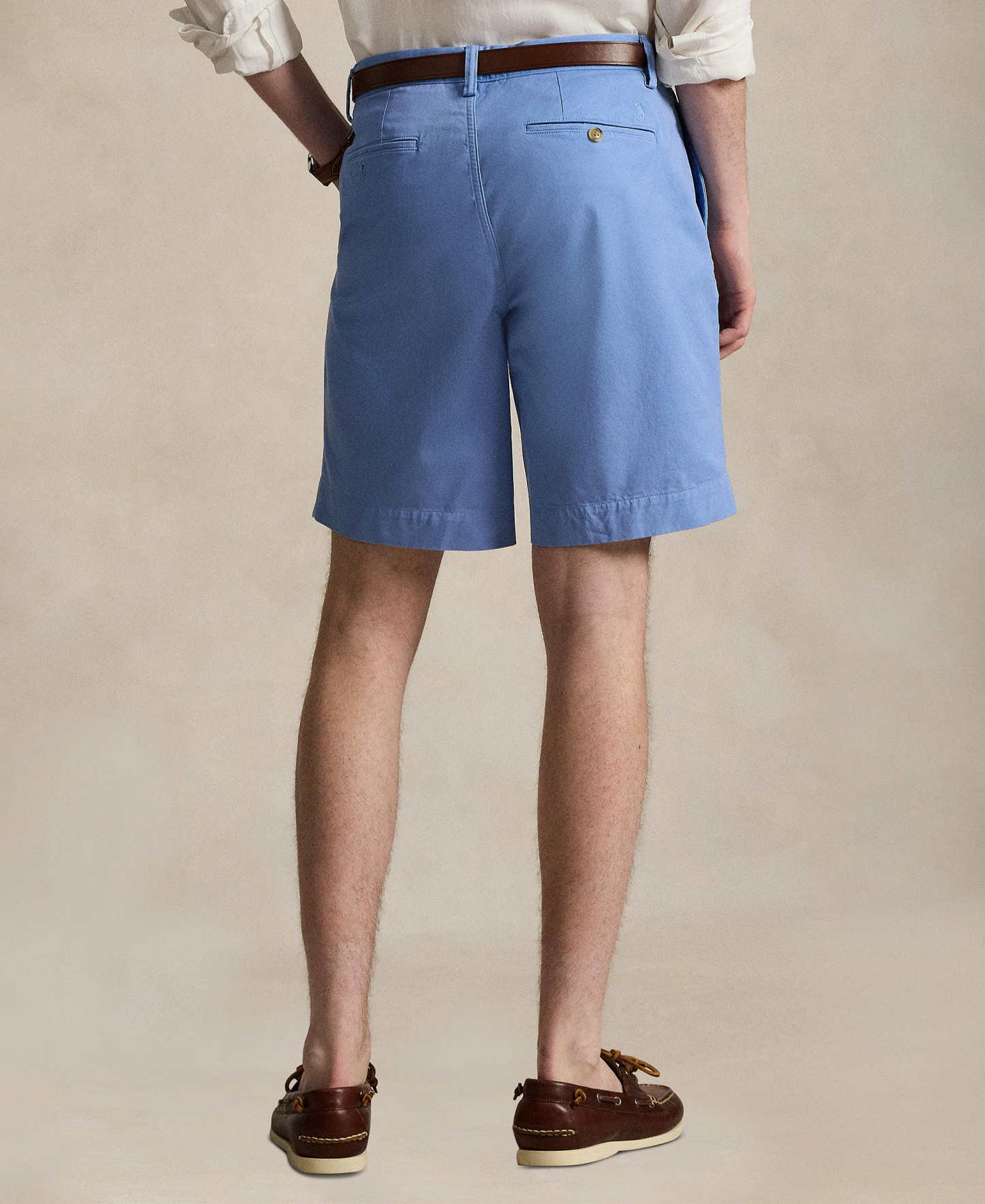Polo Ralph Lauren Men's Stretch Classic-Fit Chino Shorts, 9" inseam - Bristol Blue