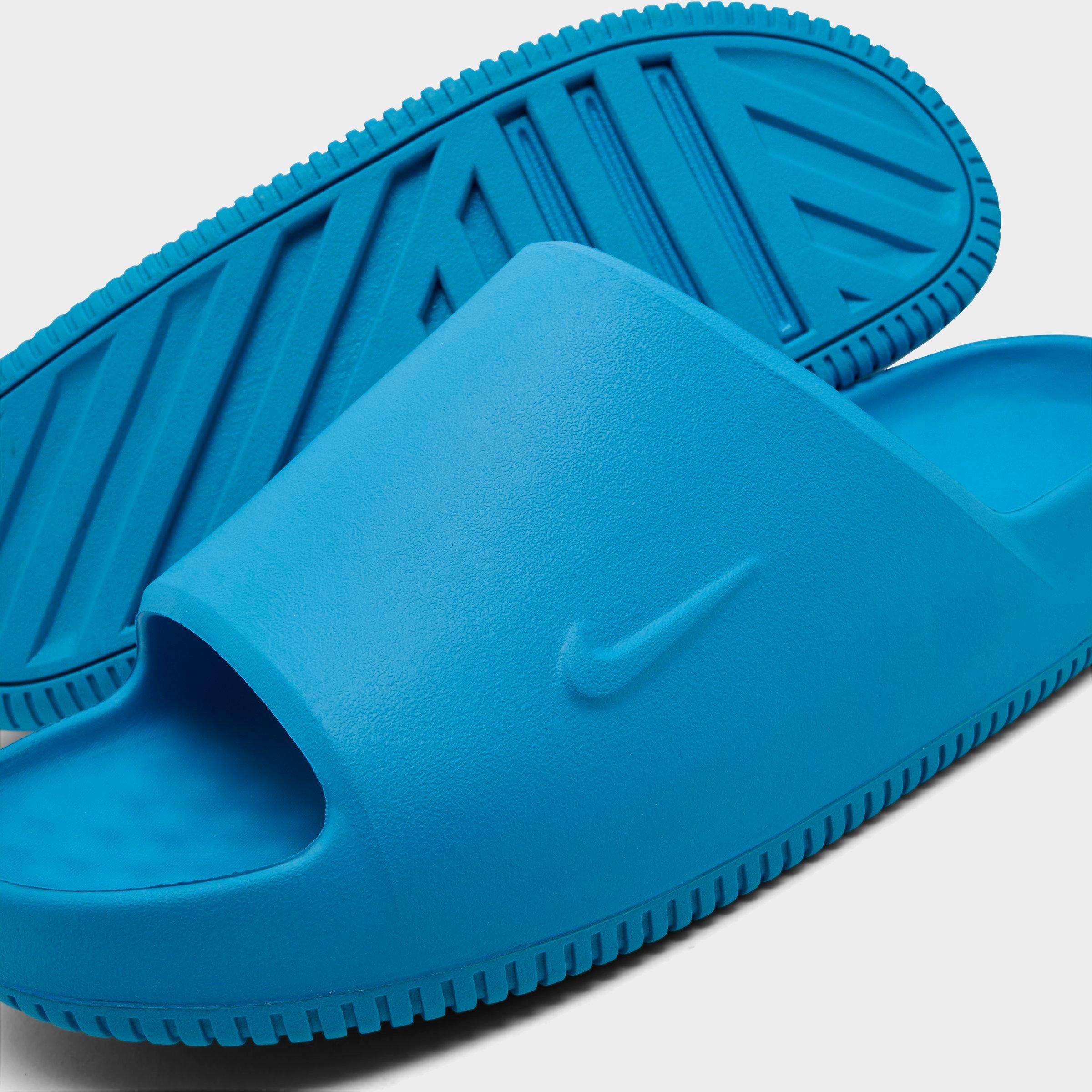 Men's Nithtke Calm 2.0 Slide Sandals - Light Current Blue/Light Current Blue - Detail shot