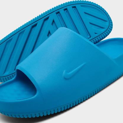 Men's Nithtke Calm 2.0 Slide Sandals - Light Current Blue/Light Current Blue - Detail shot