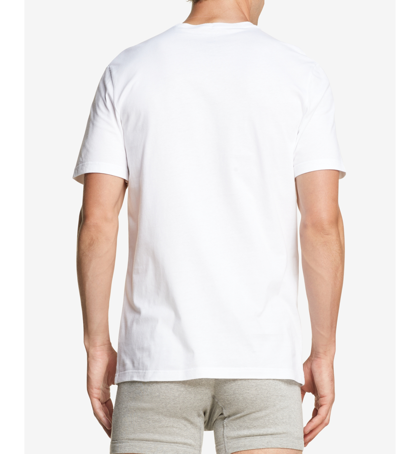 Tommy Hilfiger Men's 3-Pack Classic Cotton Undershirts - White