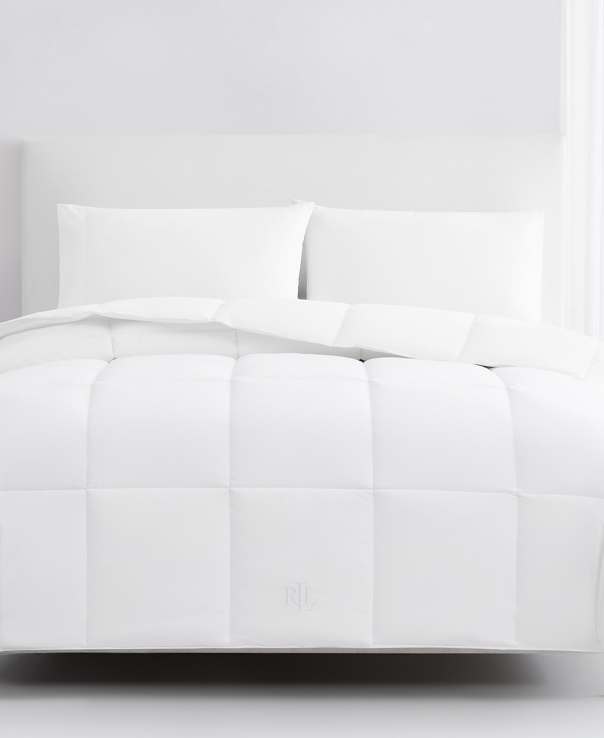 Lauren Ralph Lauren 230-Thread Count Down-Alternative Comforter, Full/Queen - White