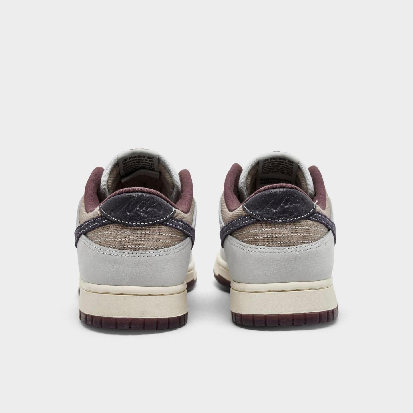 Men's Nike Dunk Low Retro SE Casual Shoes - Off White/Spruce Aura/Moon Particle/Dark Raisin