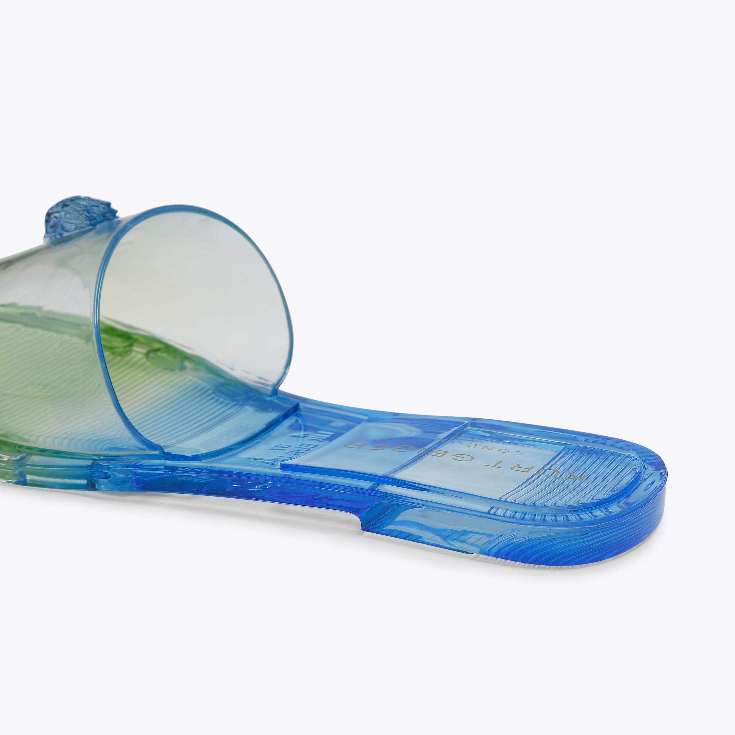 Kurt Geiger London Maddison Slide Sandal - Blue - view 4