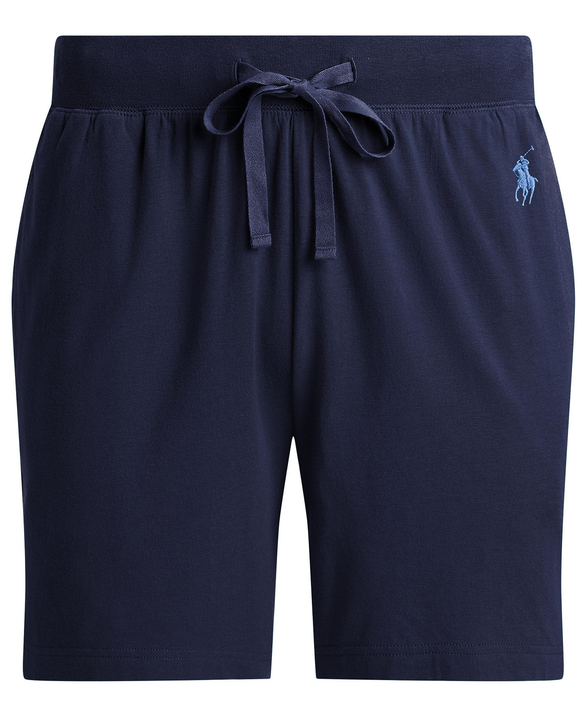Polo Ralph Lauren Men's Regular-Fit Pajama Shorts - Cruise Navy/Harbor Island Blue