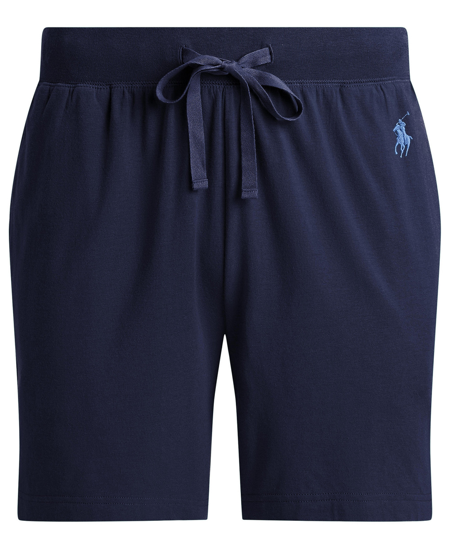 Polo Ralph Lauren Men's Regular-Fit Pajama Shorts - Cruise Navy/Harbor Island Blue