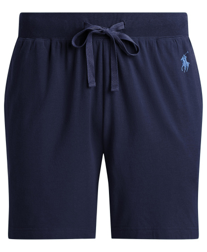 Polo Ralph Lauren Men's Regular-Fit Pajama Shorts - Cruise Navy/Harbor Island Blue