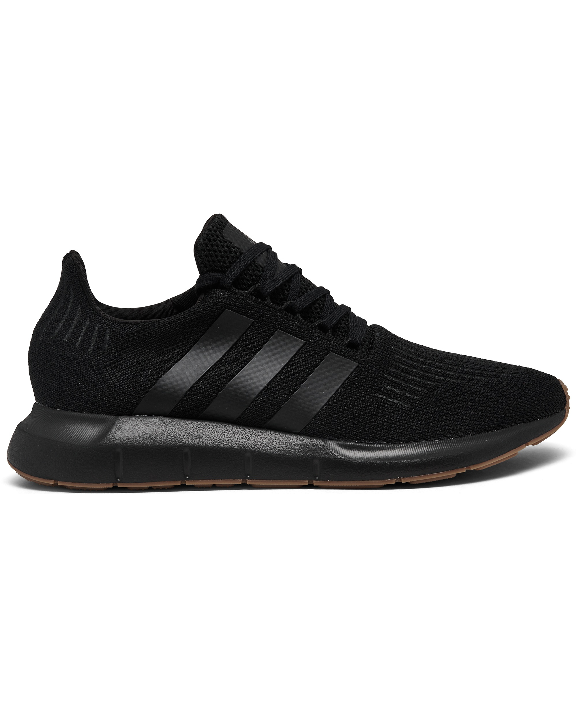 adidas Men’s Swift Run Casual Sneakers from Finish Line - Black/Gum