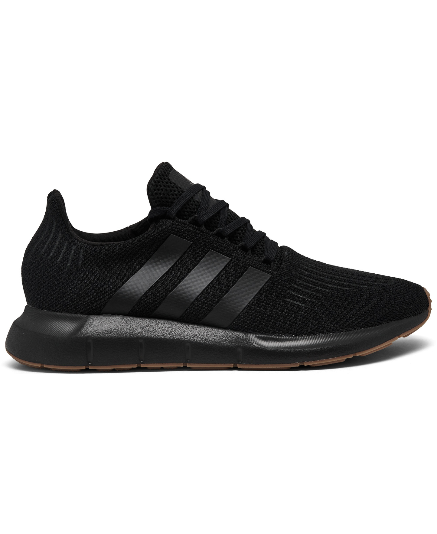 adidas Men’s Swift Run Casual Sneakers from Finish Line - Black/Gum