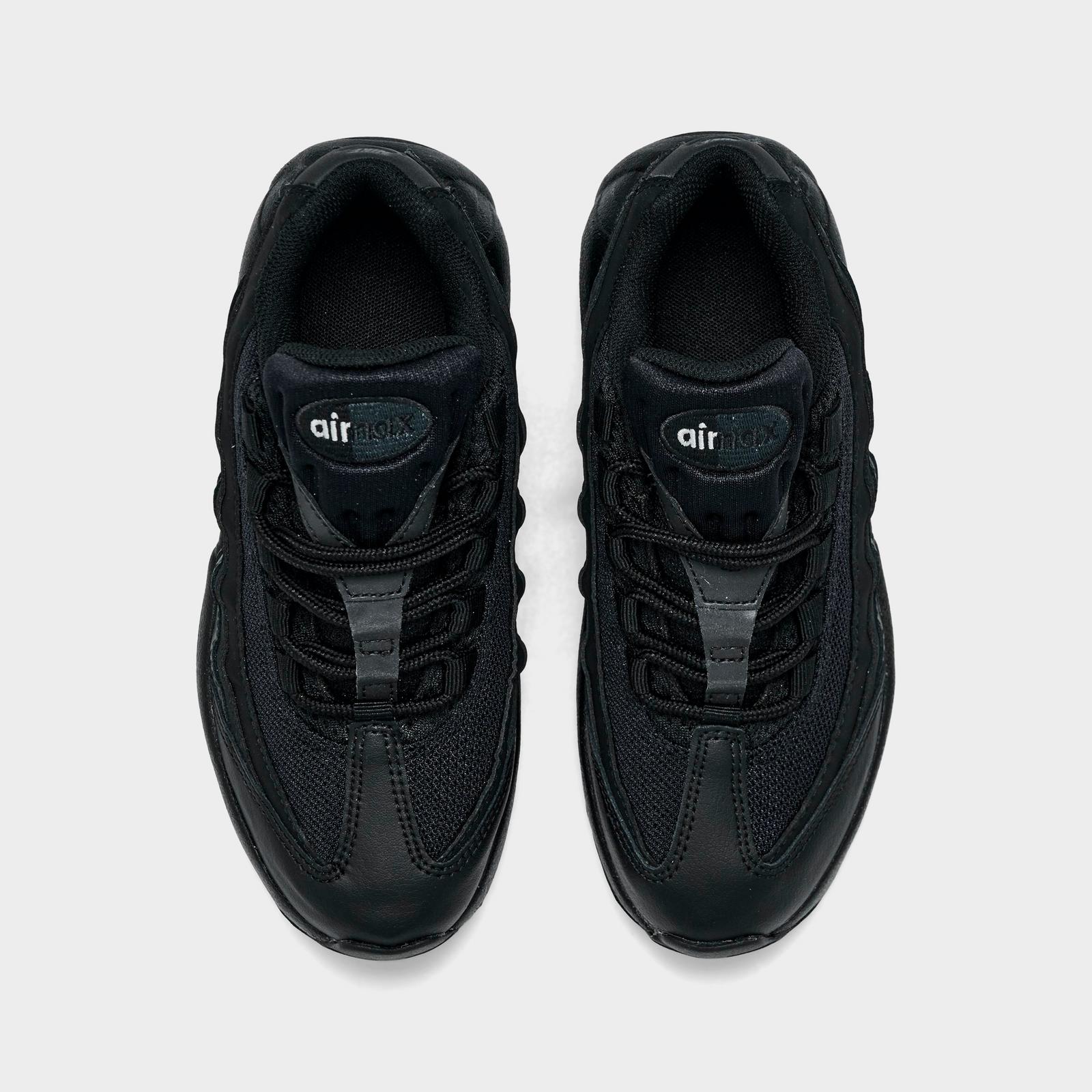 Little Kids' Nike Air Max 95 Recraft Casual Shoes - Black/Black/Black