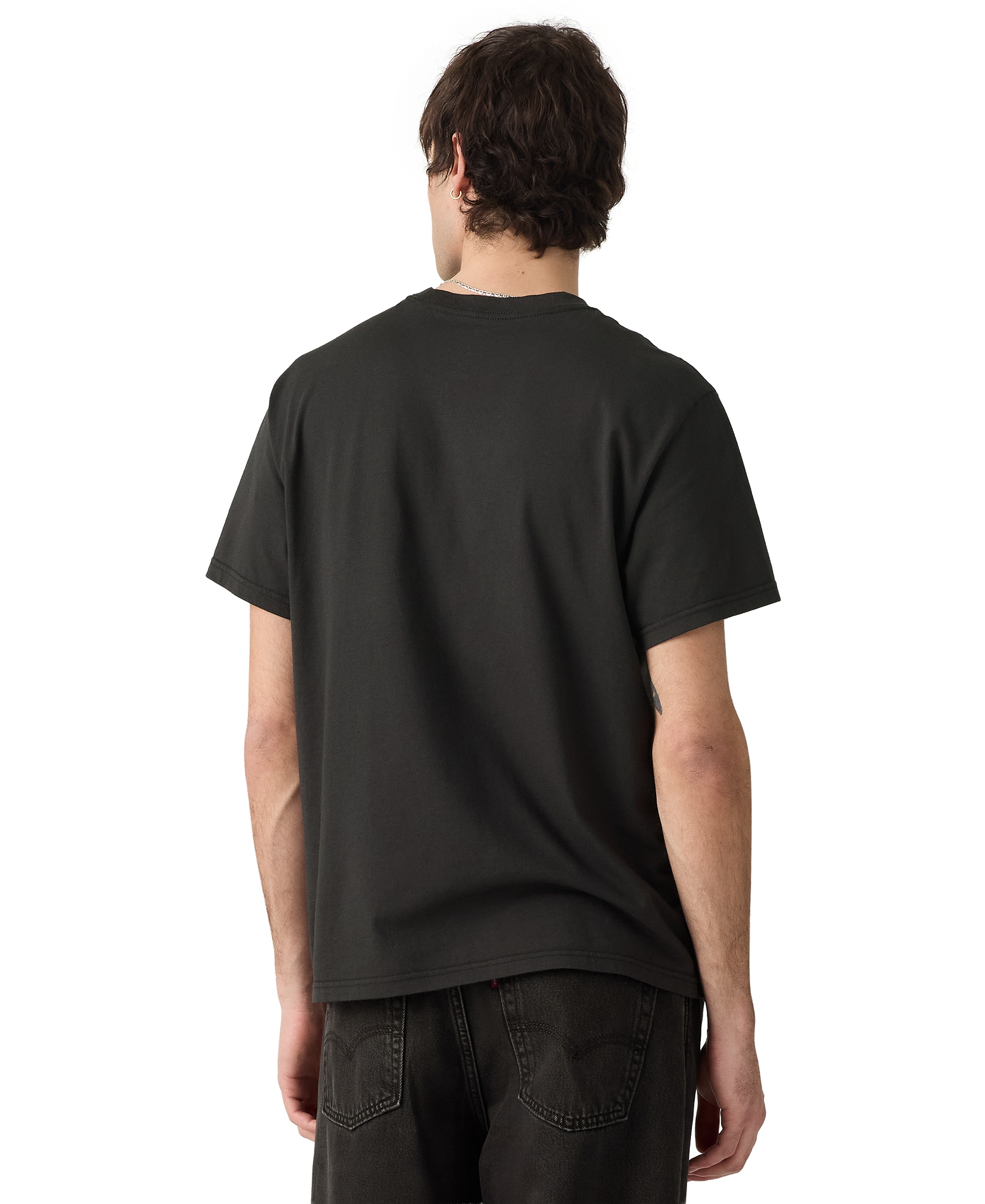 Levi's Men's Signature Graphic T-Shirt - Black Script