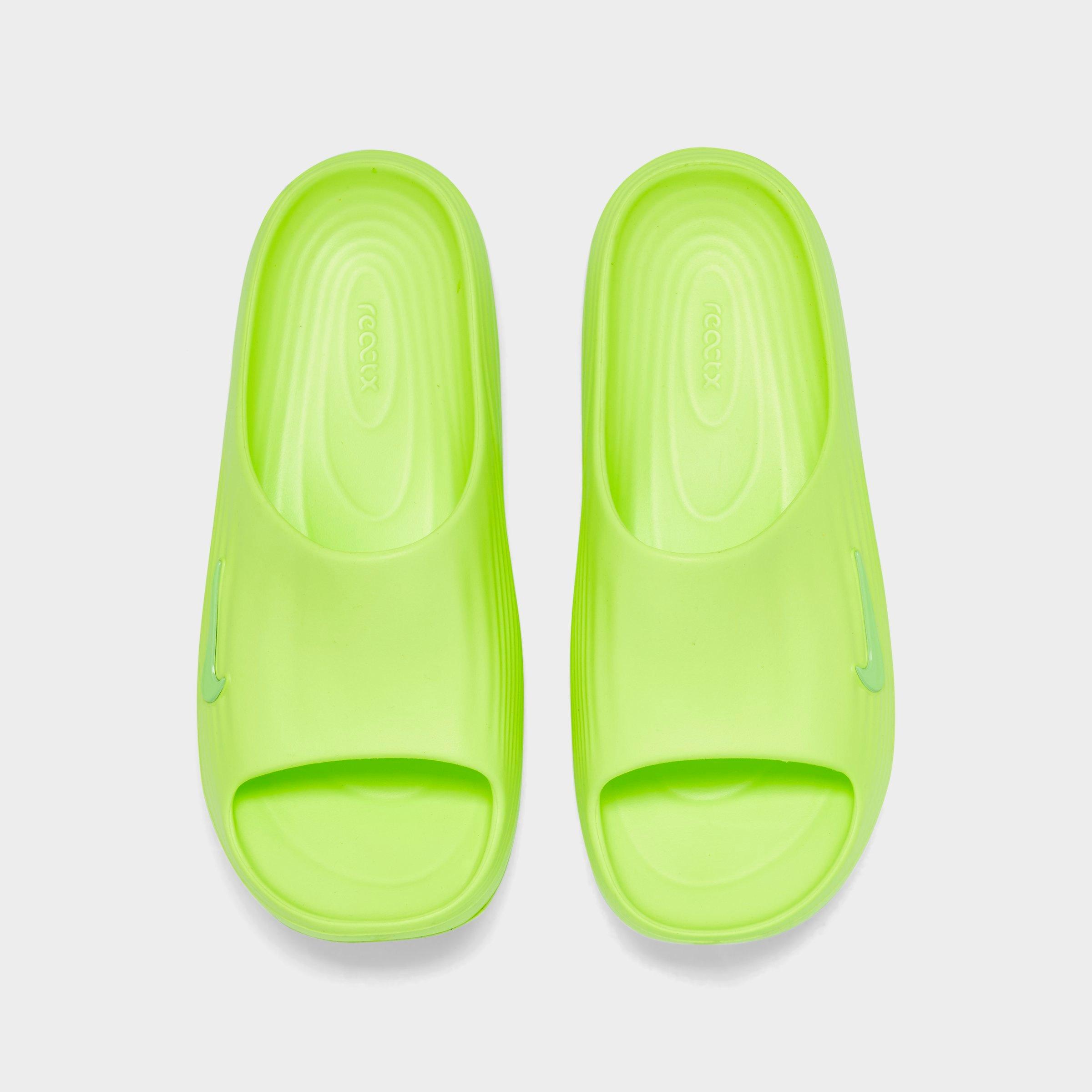 Men's Nithtke ReactX Rejuven8 Slide Sandals - Volt Ice/Volt Ice/Volt Ice - Top view