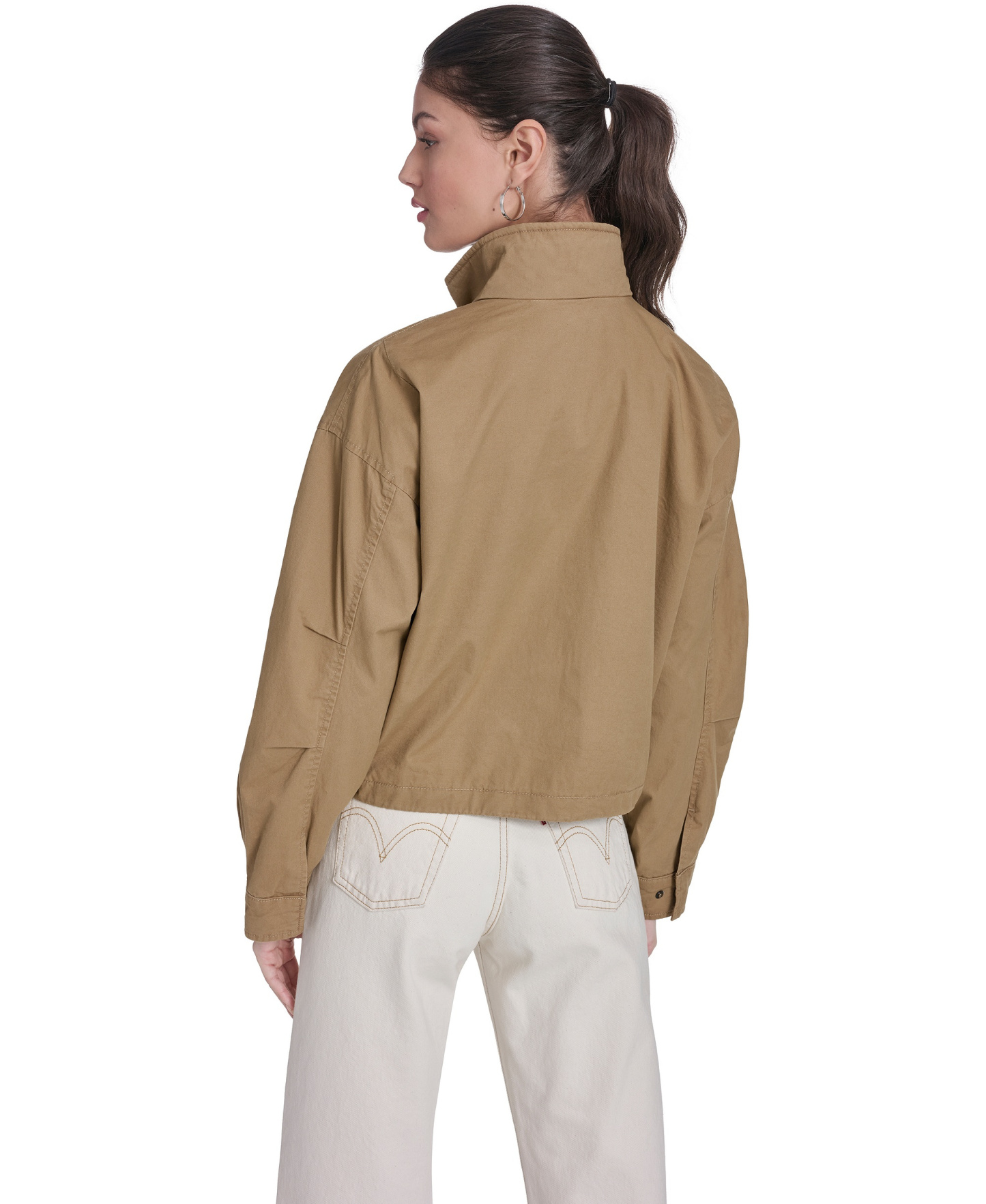 Levi's Women's Cropped Surplus Jacket - Camel