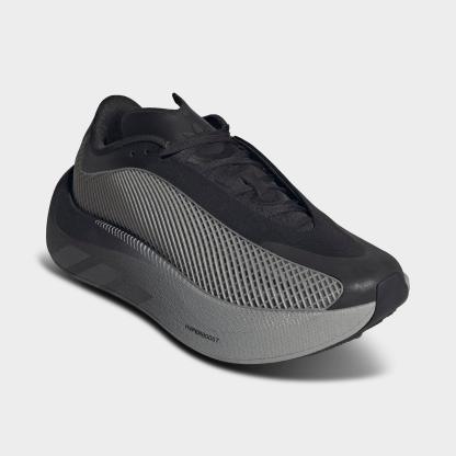 Men's adidas Originals HYPERBOOST EPHR Casual Shoes - Core Black/Solar Red/Silver Metallic - Both shoes facing left
