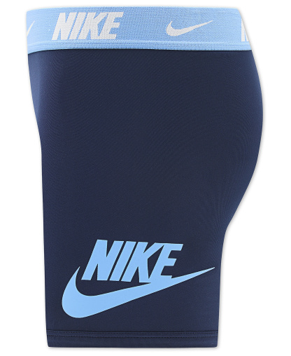 Nike Boys' 8-20 Printed Boxer Briefs, 2-Pack - White/Navy