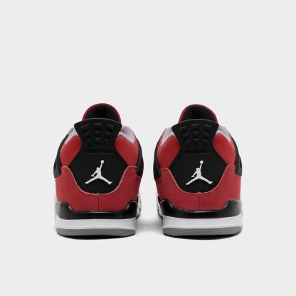 Kids' Toddler Air Jordan Retro 4 Basketball Shoes - Sweet Beet/Desert Pink/Off Noir/Chalk - view 4