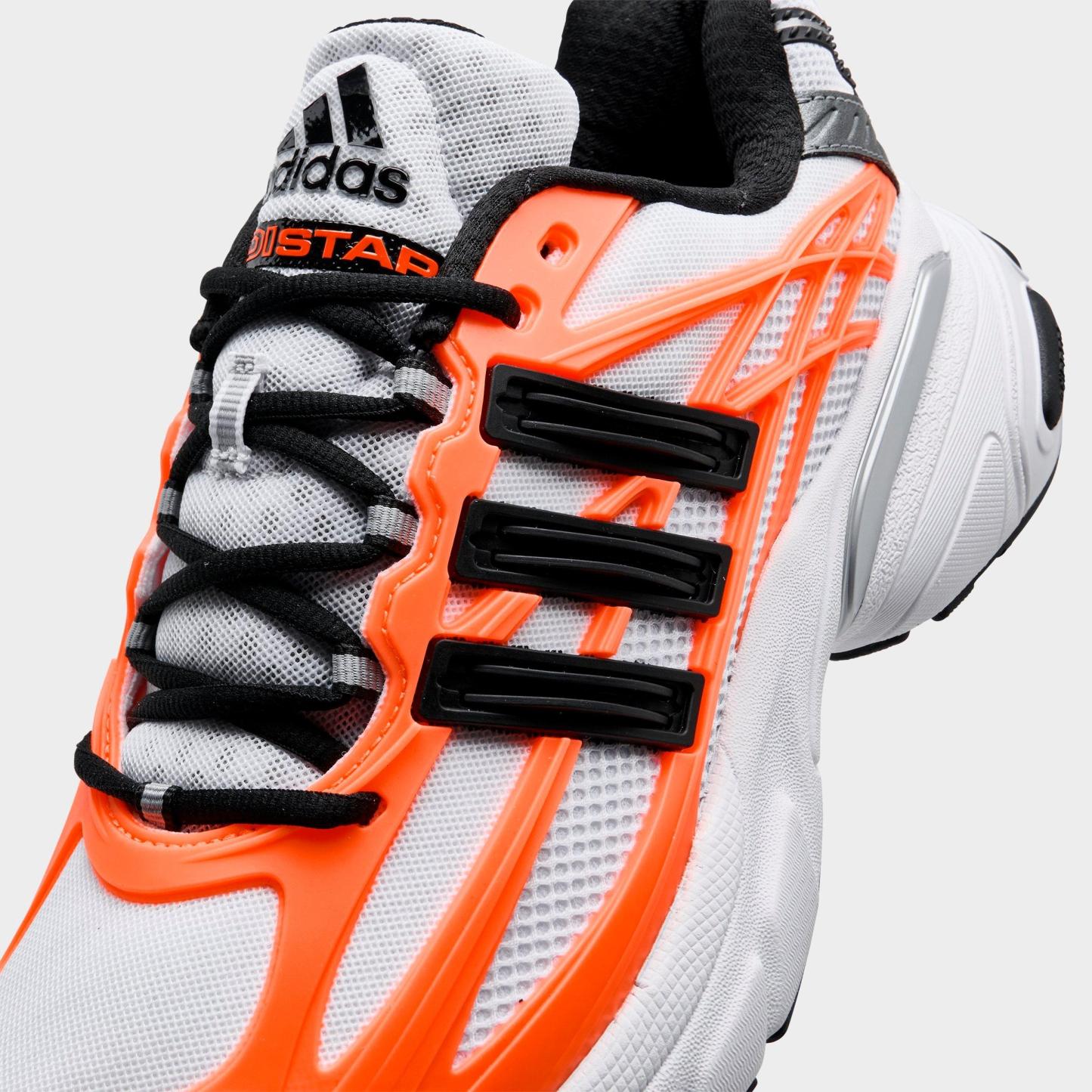 Men's adidas Adistar XLG 2.0 Casual Shoes - Part 3 - Cloud White/Core Black/Solar Orange - Detail shot