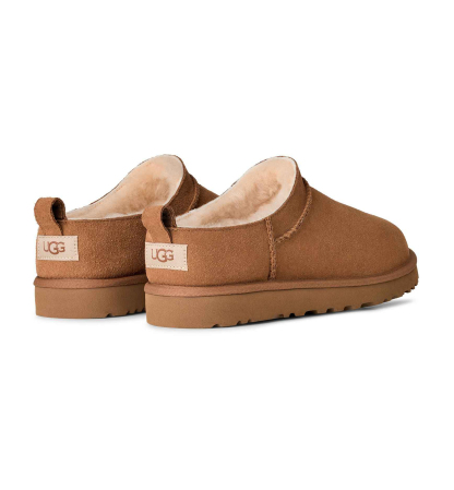UGG® Men's Classic Micro Slip-on Slippers - Brown