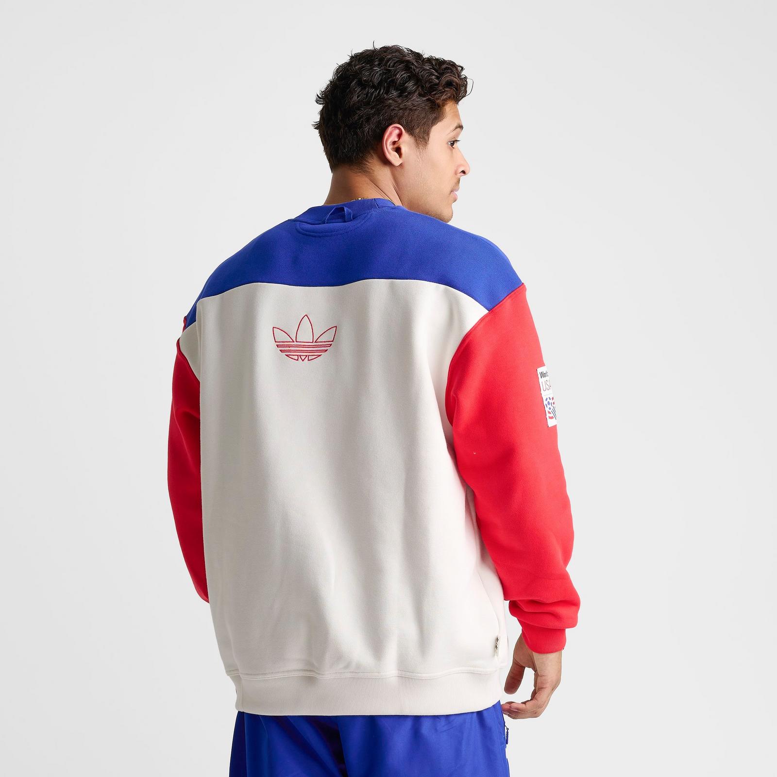 Men's adidas FIFA World Cup USA 94 Graphic Sweatshirt - Team Royal Blue/Cloud White - view 4