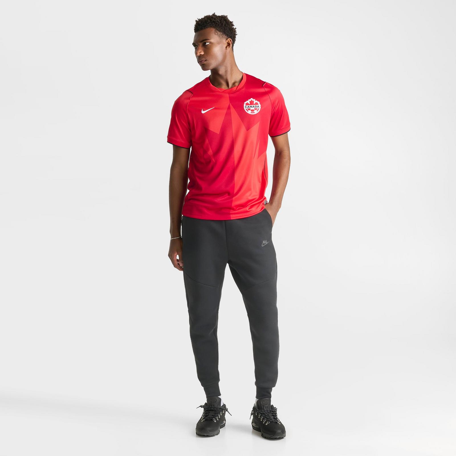 Men's Nike Canada 2026 Stadium Home Dri-FIT Replica Soccer Jersey - Red