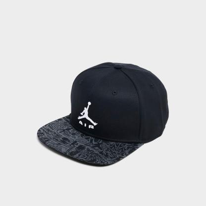 Jordan Pro Structured Laser Snapback Hat - Black/Anthracite - view 1