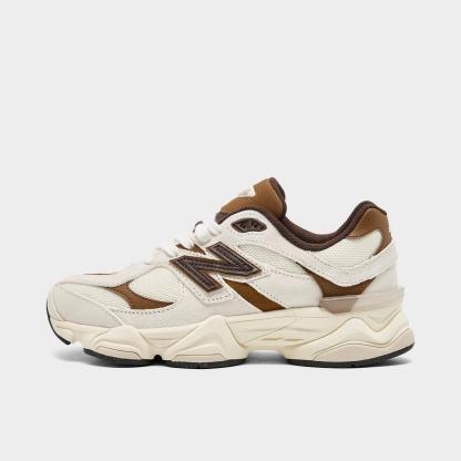 Big Kids' New Balance 9060 Casual Shoes - Breakfast Tea/Angora - view 1