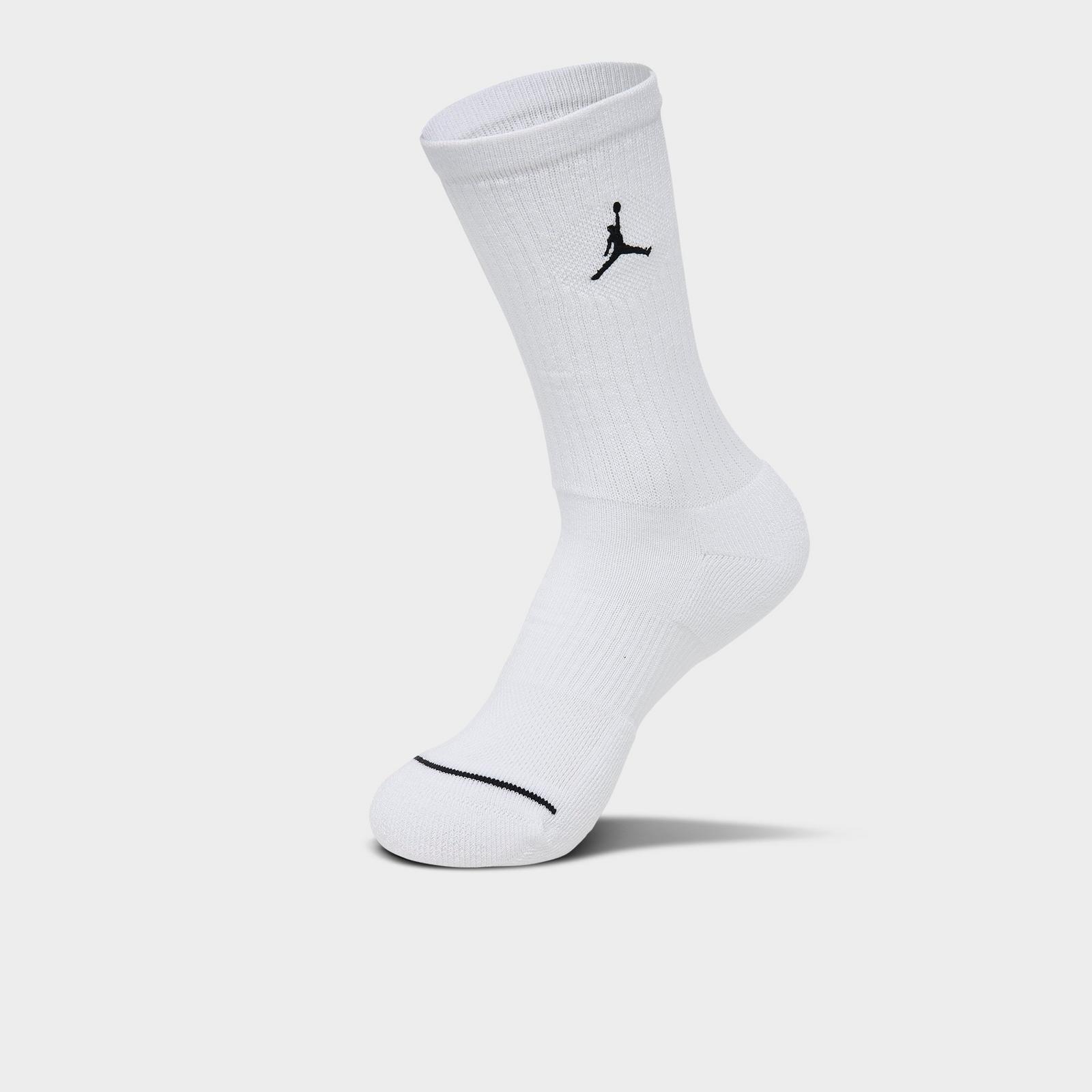 Men's Jordan Everyday Crew Socks (3-Pack) - White - view 3