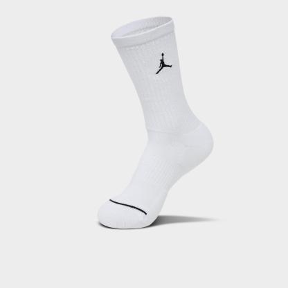Men's Jordan Everyday Crew Socks (3-Pack) - White - view 3