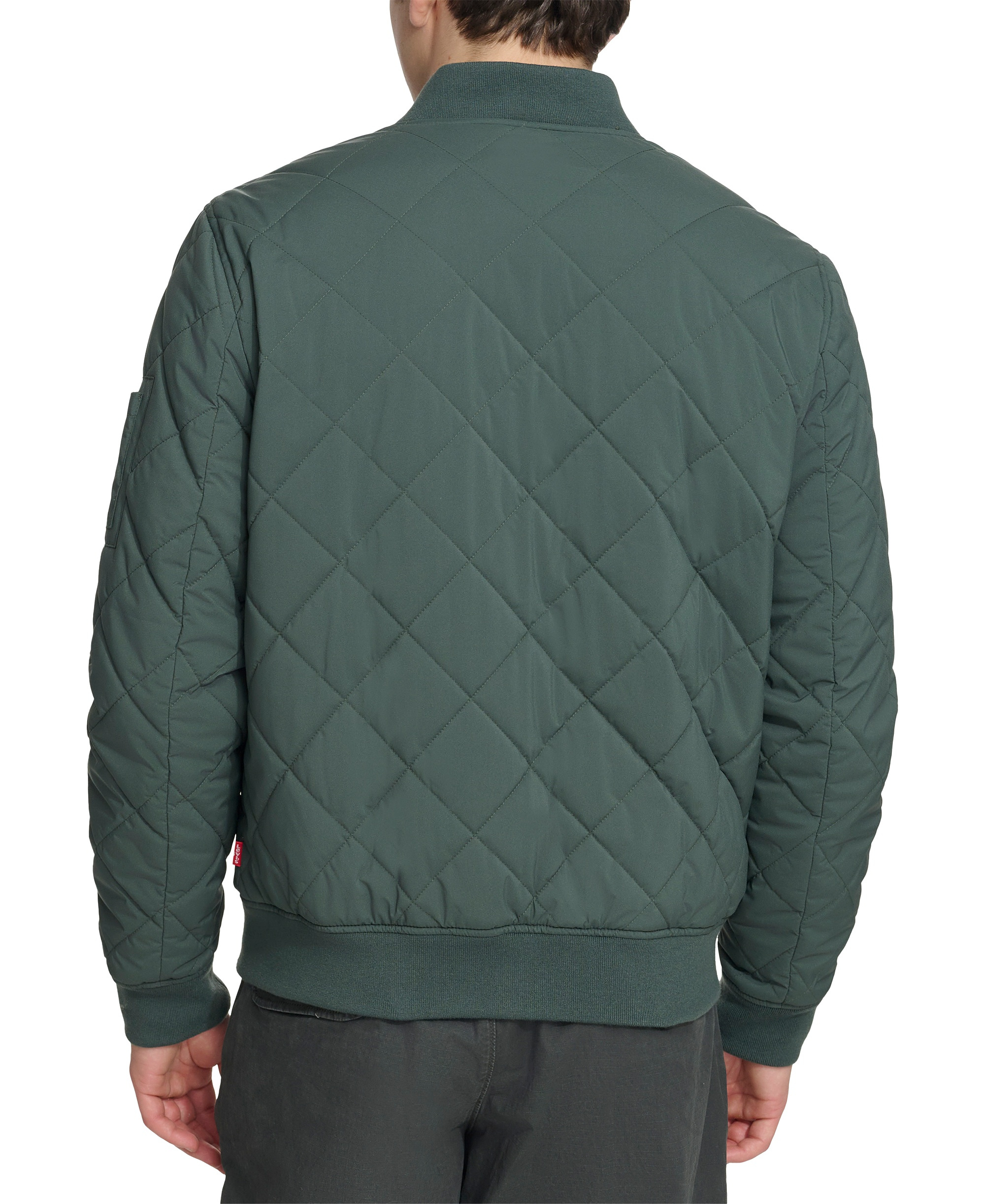 Levi's Men's Quilted Fashion Bomber Jacket - Urban Chic Blue
