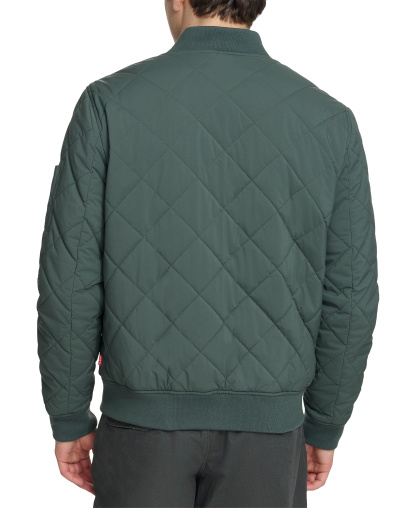 Levi's Men's Quilted Fashion Bomber Jacket - Urban Chic Blue