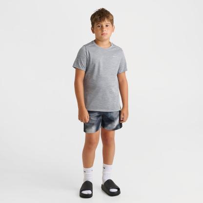 Big Kids' Nithtke Miler Dri-FIT T-Shirt - Smoke Grey/Heather