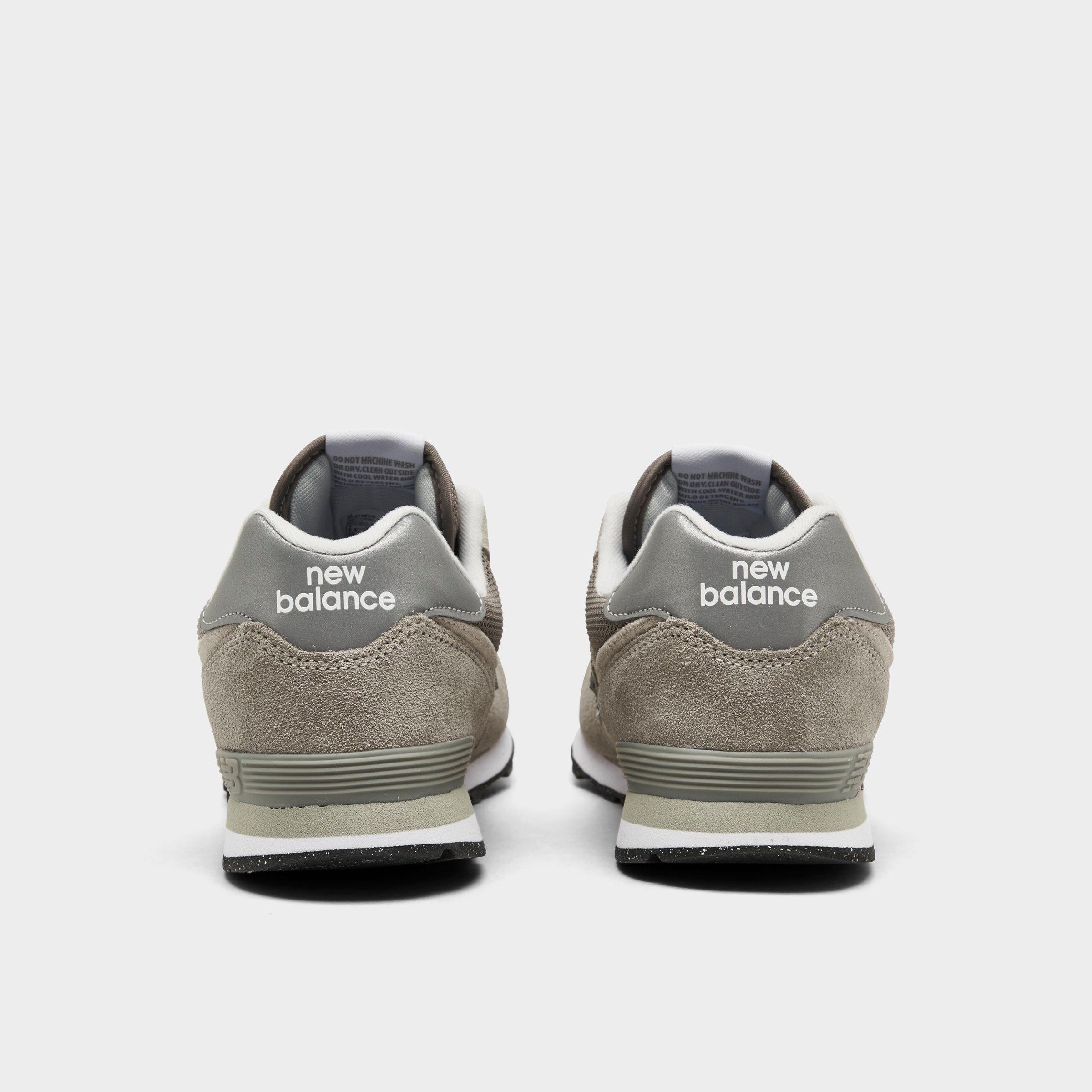 Big Kids' New Balance 574 Casual Shoes - Grey/White - view 4