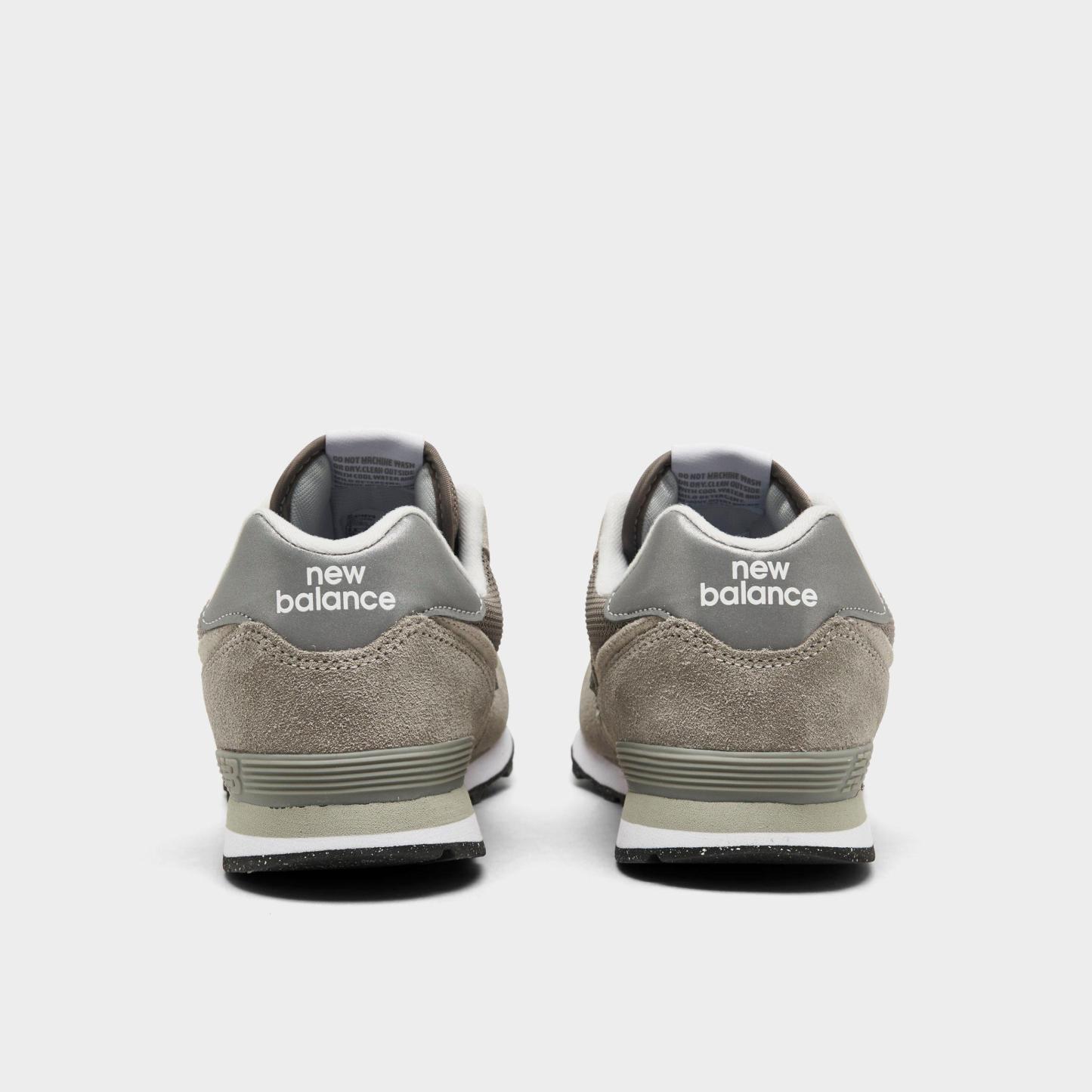 Big Kids' New Balance 574 Casual Shoes - Grey/White - view 4