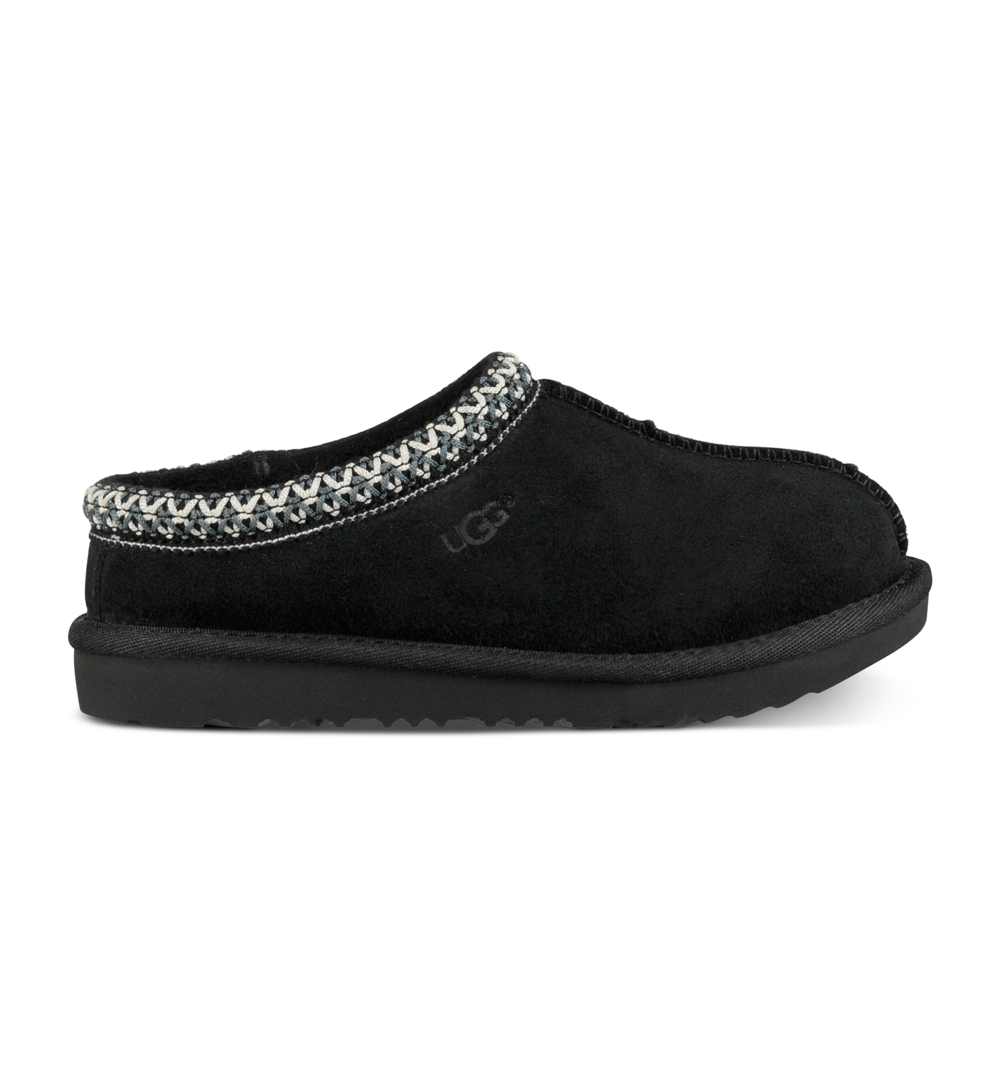 UGG® Kids Tasman II Clog Round Toe Slippers - Black