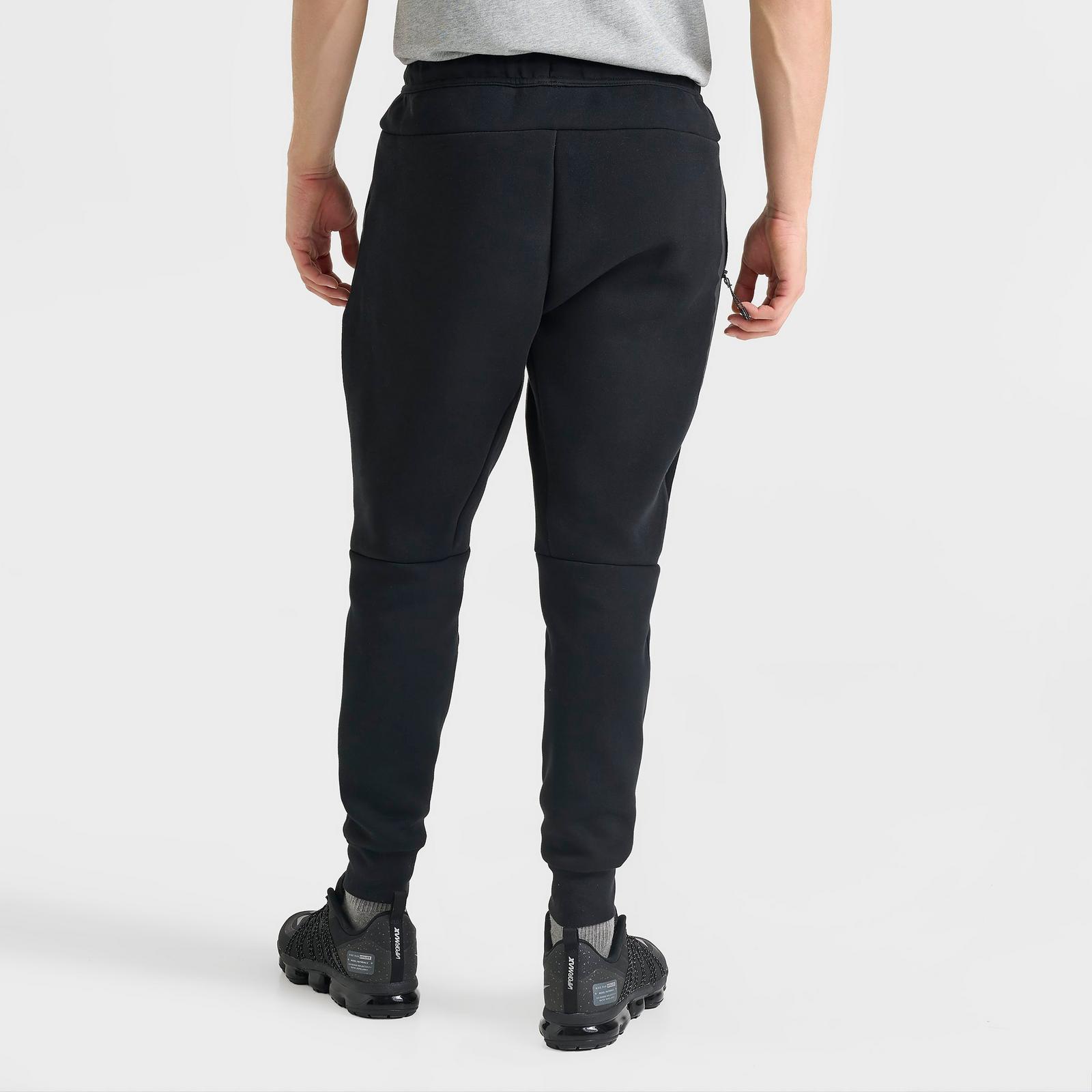 Men's Nike Tech Fleece Jogger Pants - Black/Black