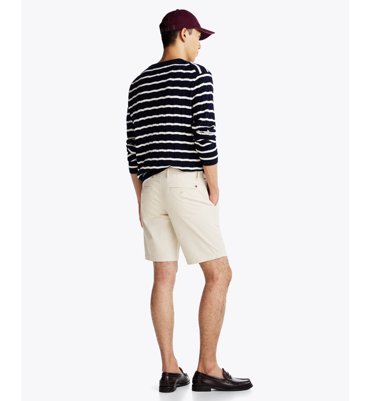 Tommy Hilfiger Men's Brooklyn 1985 9" Shorts - Bleached Stone