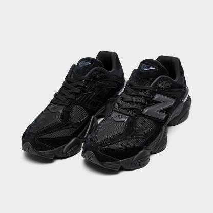 Men's New Balance 9060 Casual Shoes - Black/Black/Black - view 2