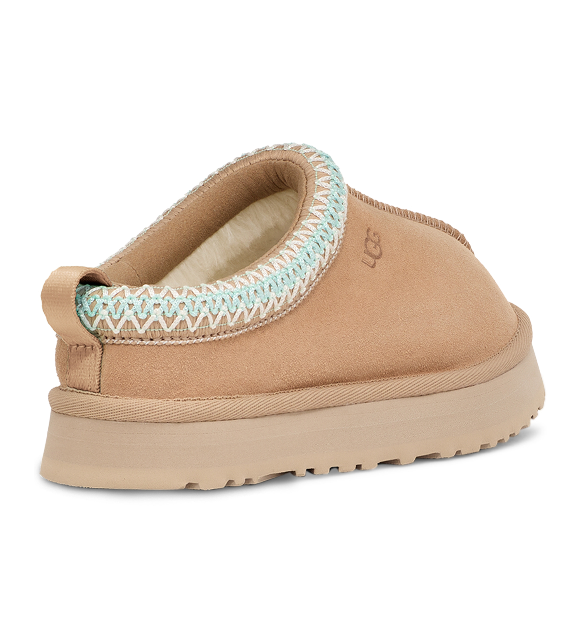 UGG® Kids Tazz Slip-On Clog Slippers - Sand